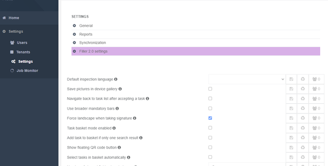 Settings | iCL Documentation
