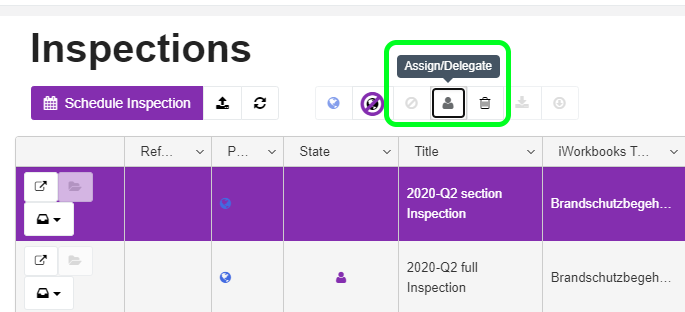 Inspections | iCL Documentation
