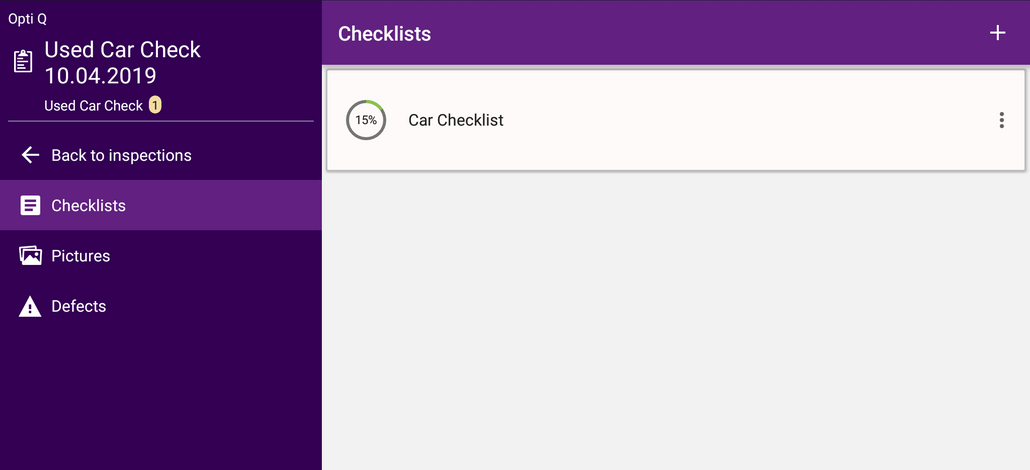 Checklisten | iCL Documentation